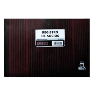 Libro Registro de Socios Buho â€” LibrerÃ­a Bulnes Chile