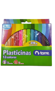 Plasticina 12 Colores Torre Imagia â€” LibrerÃ­a Bulnes Chile