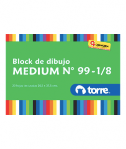 Block Dibujo Torre Mediano 99 - 1/8 (20 Hojas) â€” LibrerÃ­a Bulnes Chile
