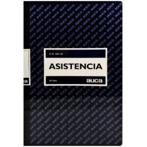 Libro de Asistencia Auca (50 Hojas) â€” LibrerÃ­a Bulnes Chile