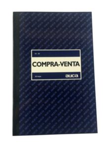 Libro de Compra y Venta Auca (30 Hojas) â€” LibrerÃ­a Bulnes Chile