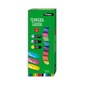 Tempera Solida 12 Colores Torre â€” LibrerÃ­a Bulnes Chile