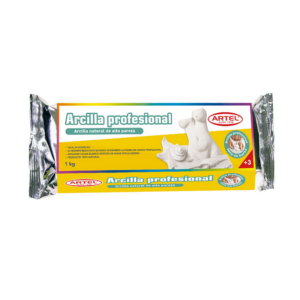 Arcilla 1 kg blanca Artel profesional â€” LibrerÃ­a Bulnes Chile