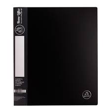 Carpeta negra tamaño carta Artel (20 Fundas) — LibrerÃa Bulnes Chile