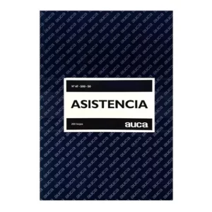 Libro de Asistencia Auca (200 Hojas) â€” LibrerÃ­a Bulnes Chile