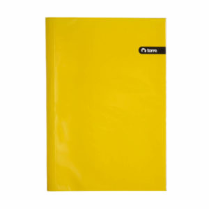 Carpeta con archivador plastificado Torre Amarillo â€” LibrerÃ­a Bulnes Chile