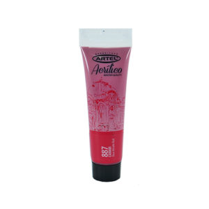Pintura Acrílica 35ml Artel Colores - Rojo Carmin 887 (1 Unidad) — LibrerÃa Bulnes Chile
