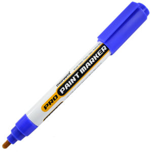 Marcador Paint Oleo Azul Metal o Madera MonAmi — LibrerÃa Bulnes Chile