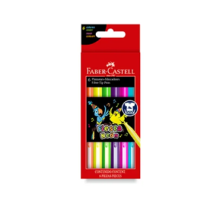 Marcadores Neón Faber Castell (6 colores)** â€” LibrerÃ­a Bulnes Chile