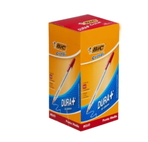 Lapiz Bic Rojo Punta Media Caja (50 Unidades) â€” LibrerÃ­a Bulnes Chile