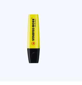 Destacador Stabilo Boss Original (1 Unidad) - Amarillo fluor — LibrerÃa Bulnes Chile