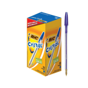Lapiz Bic Azul Punta Media Caja (50 Unidades) â€” LibrerÃ­a Bulnes Chile