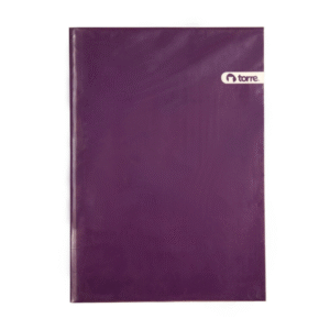 Carpeta con archivador plastificado Torre Violeta â€” LibrerÃ­a Bulnes Chile