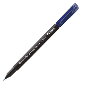 Marcador Permanente Punta Fina 0,8 mm Torre (1 unidad) - Azul â€” LibrerÃ­a Bulnes Chile