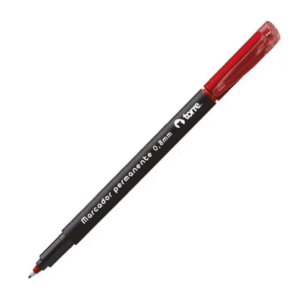 Marcador Permanente Punta Fina 0,8mm Torre (1 unidad) - Rojo â€” LibrerÃ­a Bulnes Chile
