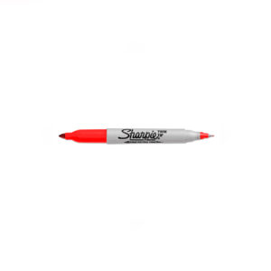 Marcador doble punta Sharpie permanente Rojo — LibrerÃa Bulnes Chile