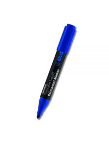 Marcador Permanente Monami sigmaflo 120 Azul Redonda — LibrerÃa Bulnes Chile