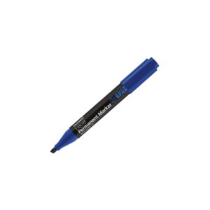 Marcador Permanente Monami sigmaflo 121 Azul Biselada — LibrerÃa Bulnes Chile