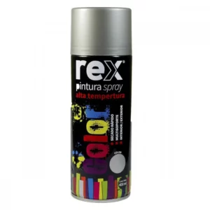 Rex Pintura Spray Alta Temperatura Aluminio â€” LibrerÃ­a Bulnes Chile