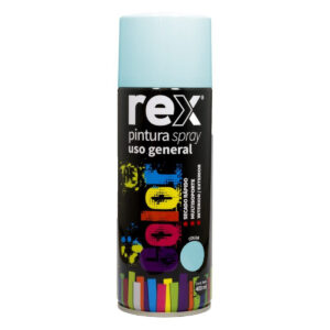 Pintura spray Rex 400ml- celeste â€” LibrerÃ­a Bulnes Chile