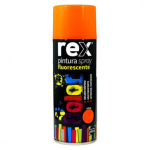 Pintura Spray REX fluorescente Naranjo â€” LibrerÃ­a Bulnes Chile