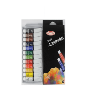 Set de acuarelas 12 colores Artel â€” LibrerÃ­a Bulnes Chile
