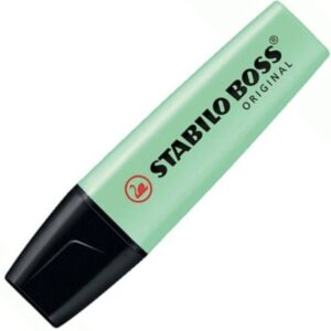 Destacador Stabilo Boss Original (1 Unidad) - Verde Fluor — LibrerÃa Bulnes Chile