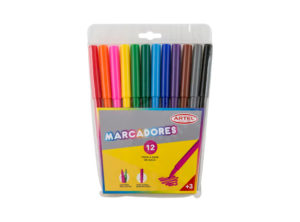 Marcadores Escolares Artel (12 unidades) â€” LibrerÃ­a Bulnes Chile