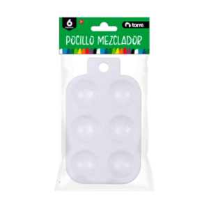 Pocillo Mezclador 6 Cavidades Torre â€” LibrerÃ­a Bulnes Chile