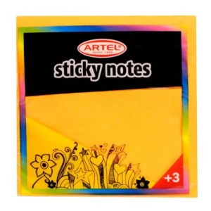 Notas adhesivas naranja 75x75 ARTEL â€” LibrerÃ­a Bulnes Chile