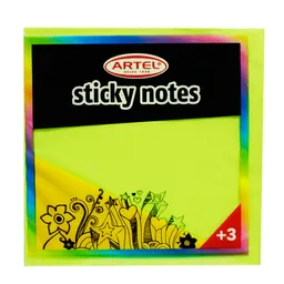 Notas adhesivas verde 75x75 ARTEL â€” LibrerÃ­a Bulnes Chile