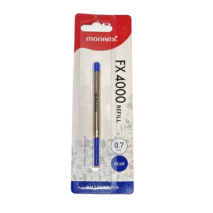 Repuesto universal Boligfrafo Retractil FX4000 0,7 color Azul Monami (Tipo Parker) â€” LibrerÃ­a Bulnes Chile