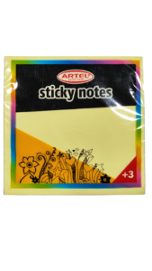 Notas adhesivas amarillas 75x75 ARTEL â€” LibrerÃ­a Bulnes Chile