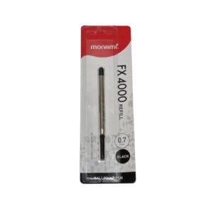Repuesto universal Boligrafo Retractil FX4000 0,7 color Negro Monami — LibrerÃa Bulnes Chile