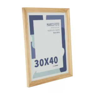 Porta foto de madera 30x40 â€” LibrerÃ­a Bulnes Chile