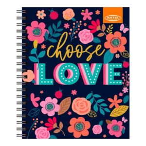 Cuaderno Universitario Floral Mix Artel (100 Hojas) â€” LibrerÃ­a Bulnes Chile