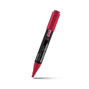 Marcador Permanente Monami sigmaflo 121 Rojo Biselada â€” LibrerÃ­a Bulnes Chile