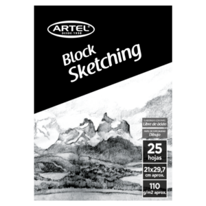 Block Sketching 110g/m2 Para Grafitos y Carboncillo Artel â€” LibrerÃ­a Bulnes Chile