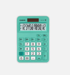 Calculadora Casio MX-12B-GN Turquesa â€” LibrerÃ­a Bulnes Chile