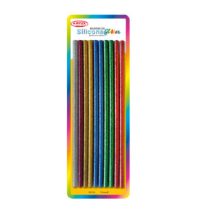 Barras De Silicona Glitter 10u ARTEL** â€” LibrerÃ­a Bulnes Chile