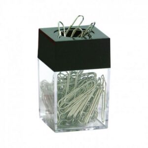 Porta clips Cuadrado Negro Sellofice — LibrerÃa Bulnes Chile