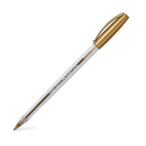 Bolígrafo Trilux Punta Media Faber 032 Dorado — LibrerÃa Bulnes Chile