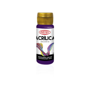 Pintura Acrílica Decorativa Violeta 60ml Artel â€” LibrerÃ­a Bulnes Chile