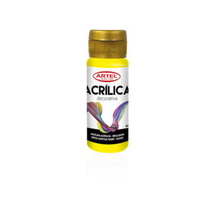 Pintura Acrílica Decorativa Amarillo 60ml Artel â€” LibrerÃ­a Bulnes Chile