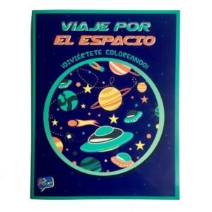 Libro colorear viaje por el espacio 16 paginas Art&Craft â€” LibrerÃ­a Bulnes Chile