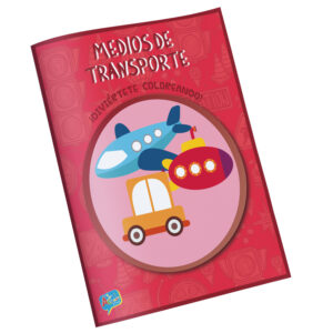 Libro para colorear transportes 16 pag Art&Craft â€” LibrerÃ­a Bulnes Chile