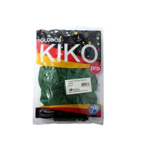 Globo liso Verde Oscuro Kiko 25 uni — LibrerÃa Bulnes Chile