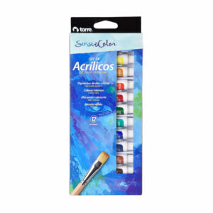 Set Acrílicos Premium Sense of Color Torre (12 unidades) â€” LibrerÃ­a Bulnes Chile