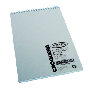 Croquera Doble Faz 26x37 1/8 Artel 50 hojas â€” LibrerÃ­a Bulnes Chile