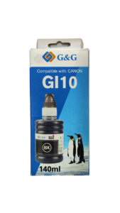 Tinta Alternativa Canon Botella GI-10 Black G&G — LibrerÃa Bulnes Chile